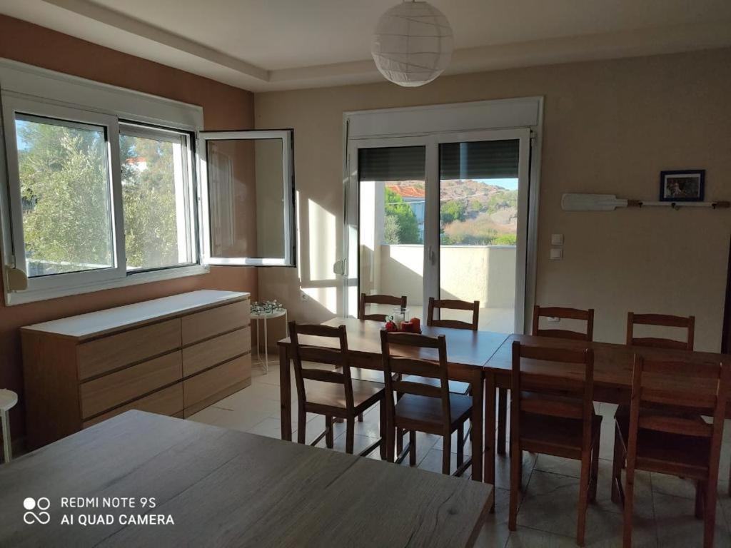 Fotis Apartments Skala Neon Kydonion Bagian luar foto