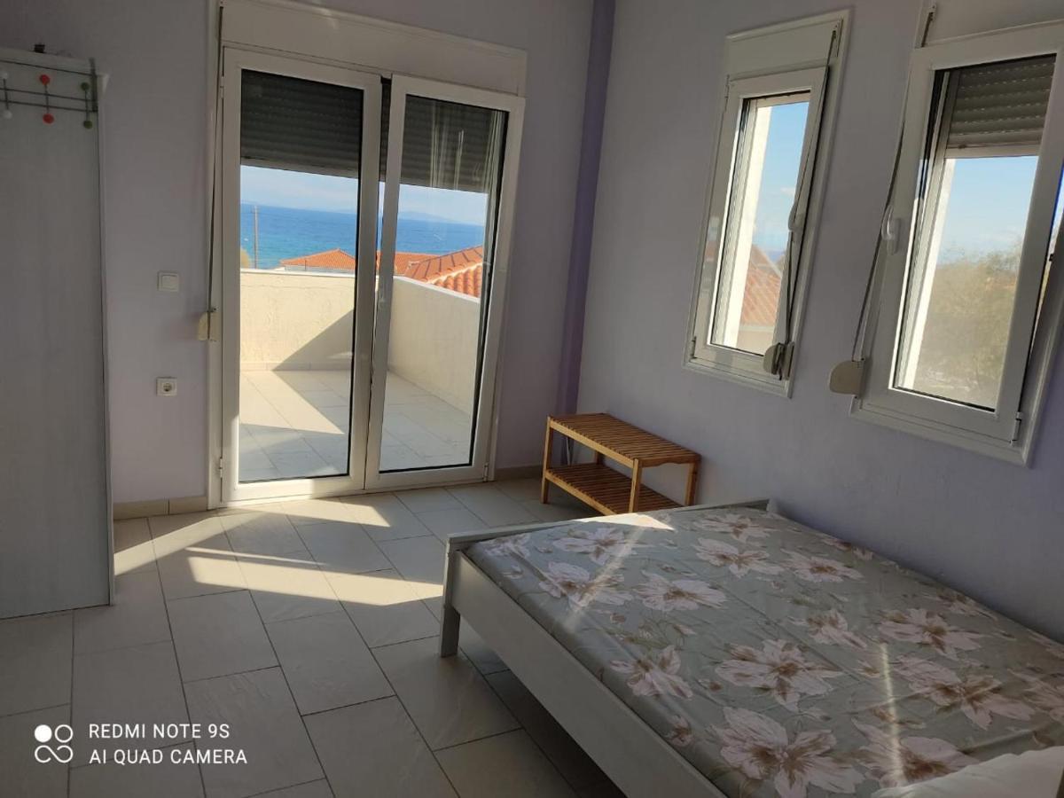 Fotis Apartments Skala Neon Kydonion Bagian luar foto
