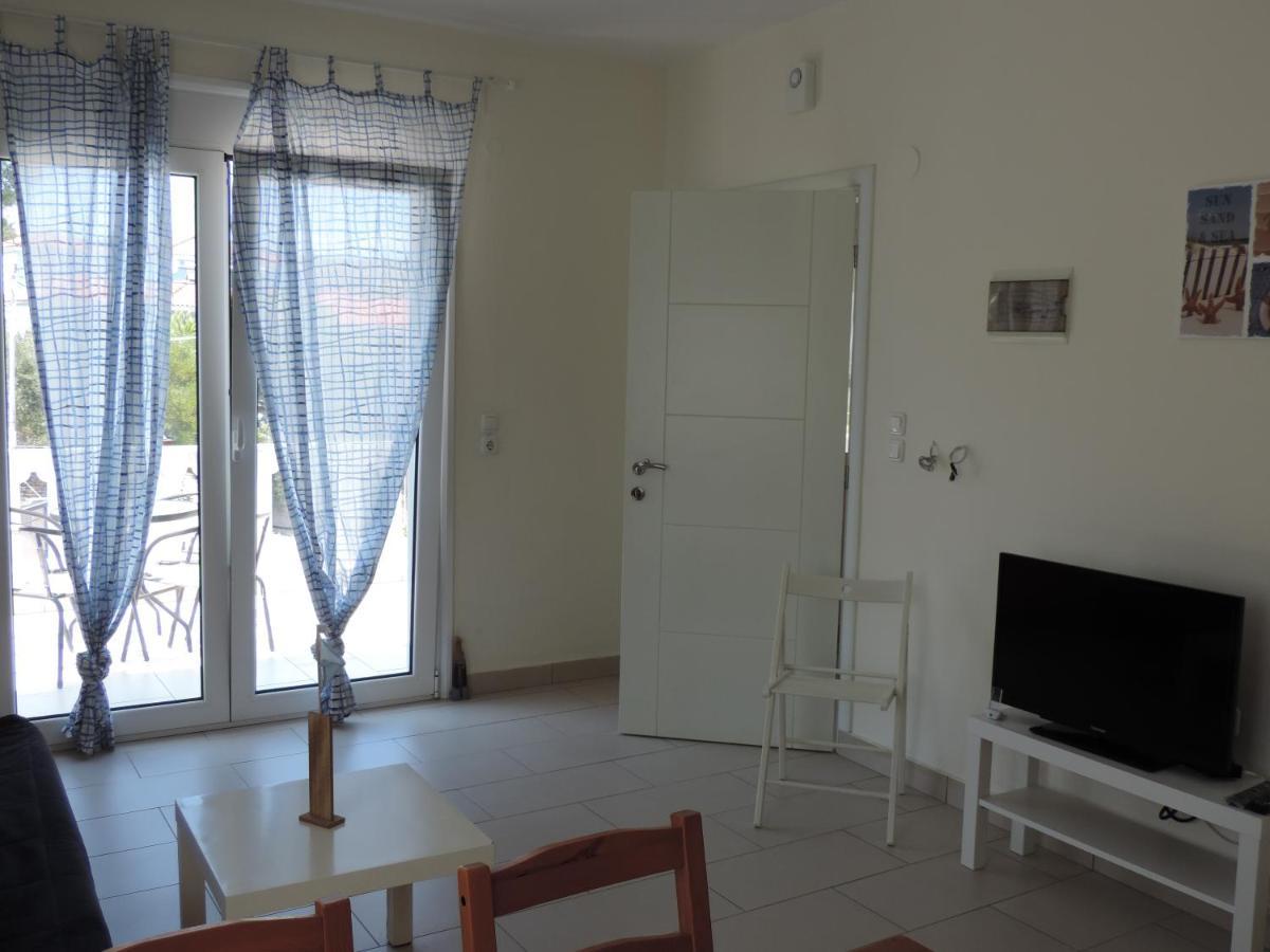 Fotis Apartments Skala Neon Kydonion Bagian luar foto