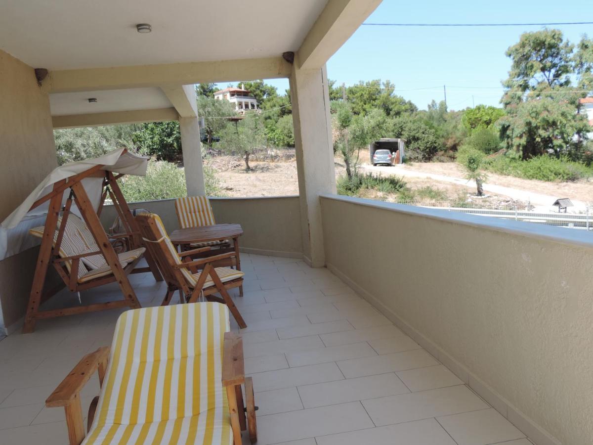 Fotis Apartments Skala Neon Kydonion Bagian luar foto