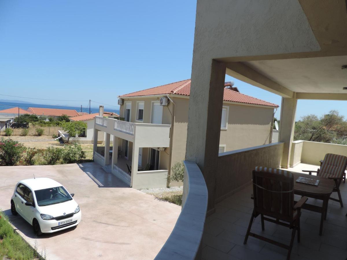 Fotis Apartments Skala Neon Kydonion Bagian luar foto