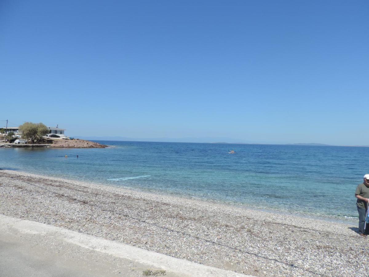 Fotis Apartments Skala Neon Kydonion Bagian luar foto