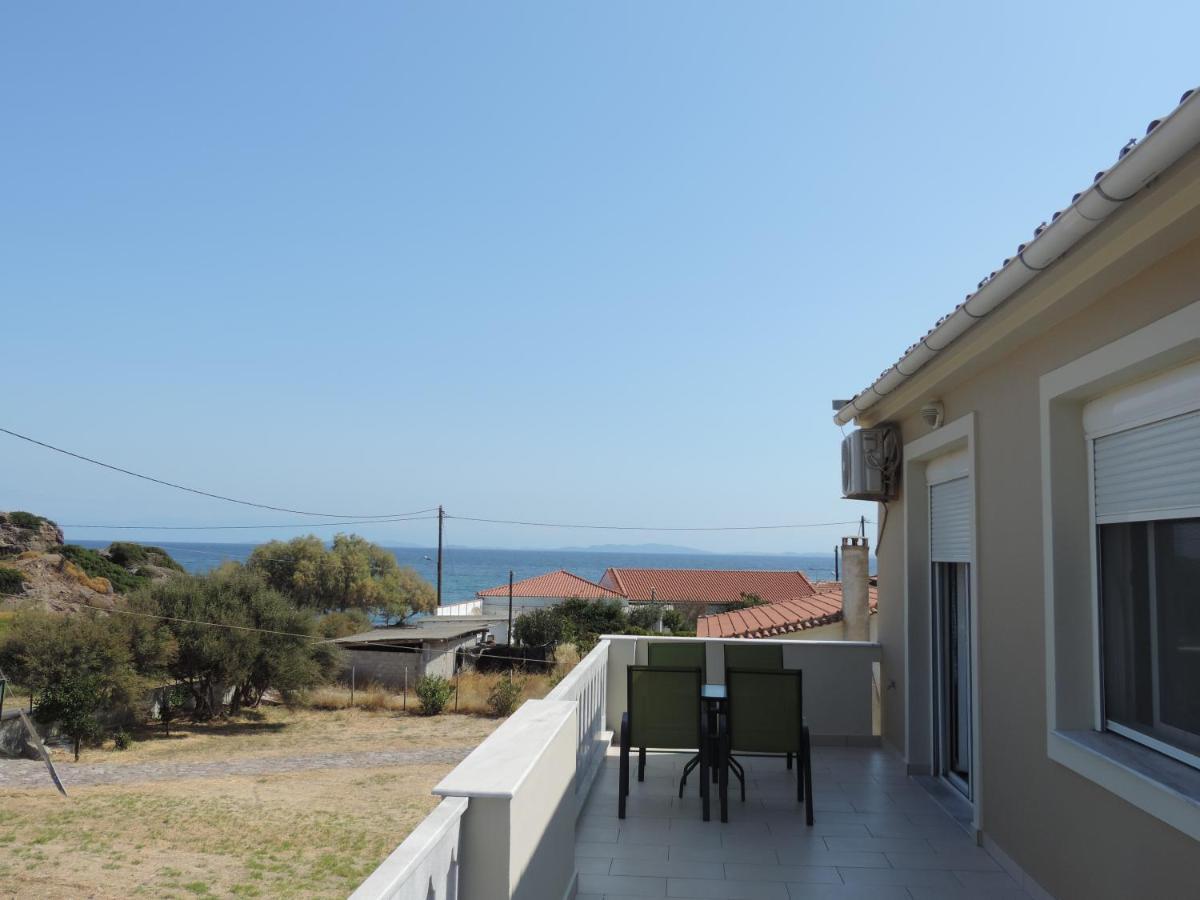 Fotis Apartments Skala Neon Kydonion Bagian luar foto