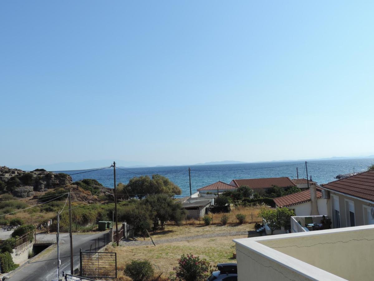 Fotis Apartments Skala Neon Kydonion Bagian luar foto