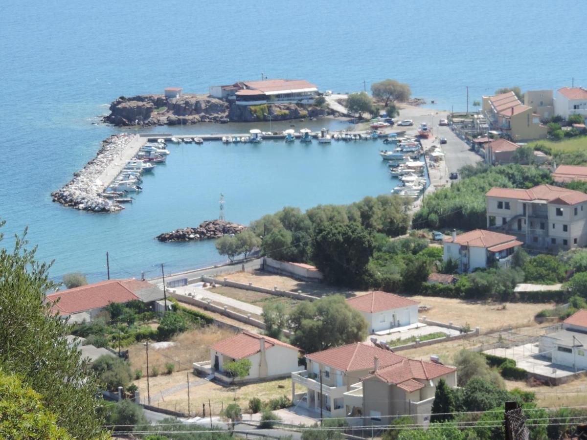 Fotis Apartments Skala Neon Kydonion Bagian luar foto