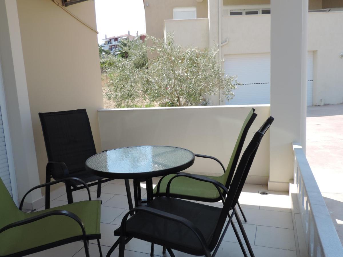 Fotis Apartments Skala Neon Kydonion Bagian luar foto