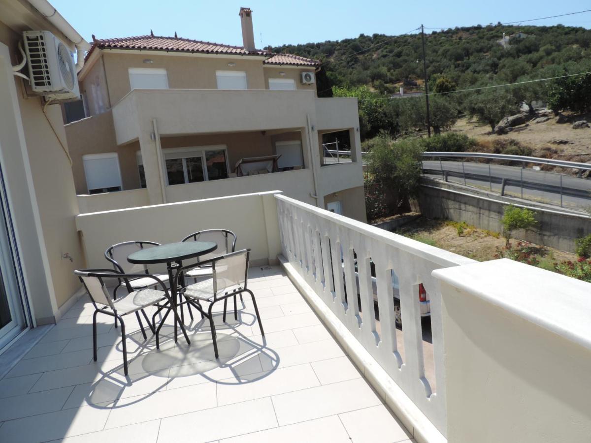 Fotis Apartments Skala Neon Kydonion Bagian luar foto