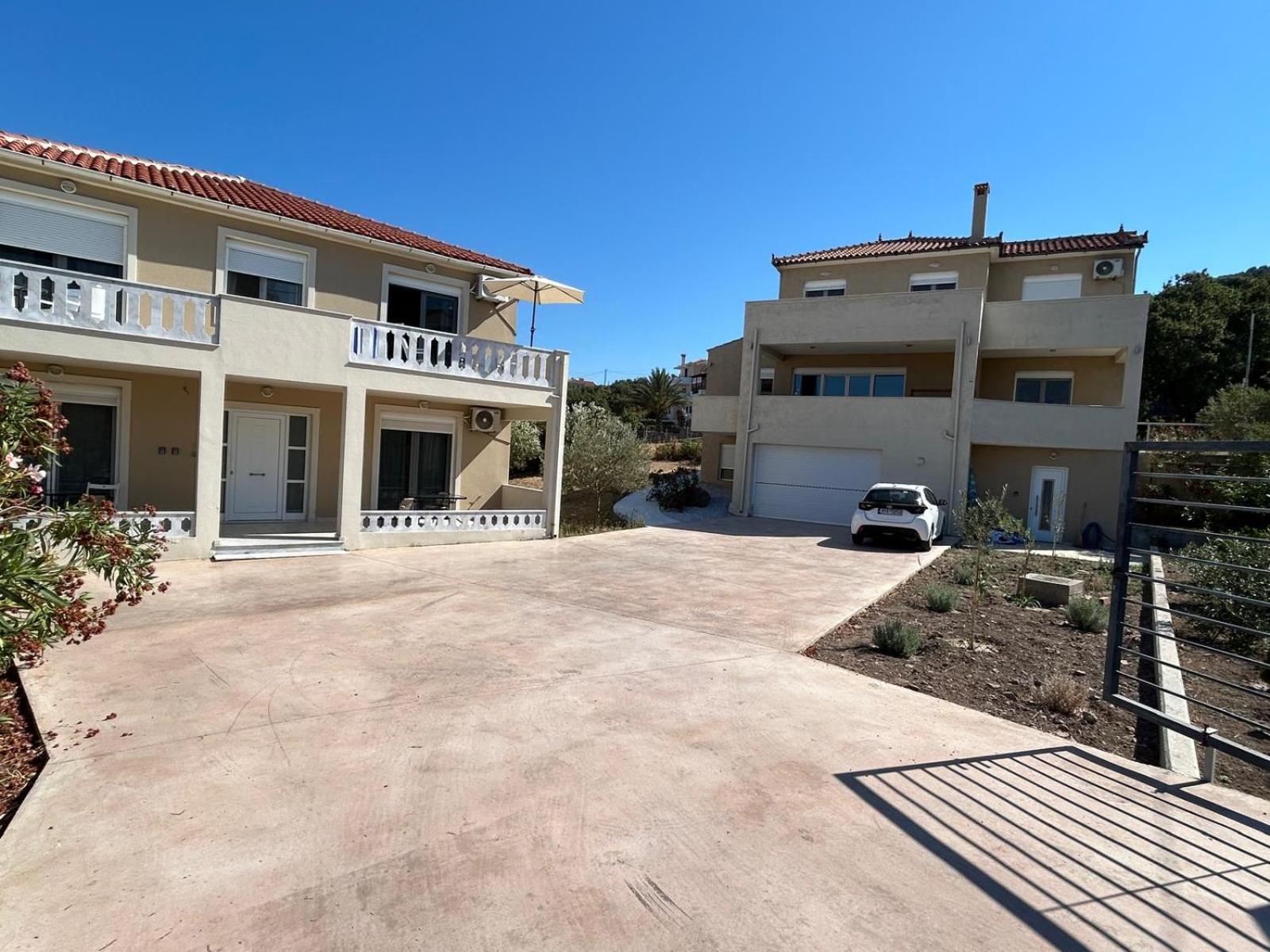 Fotis Apartments Skala Neon Kydonion Bagian luar foto