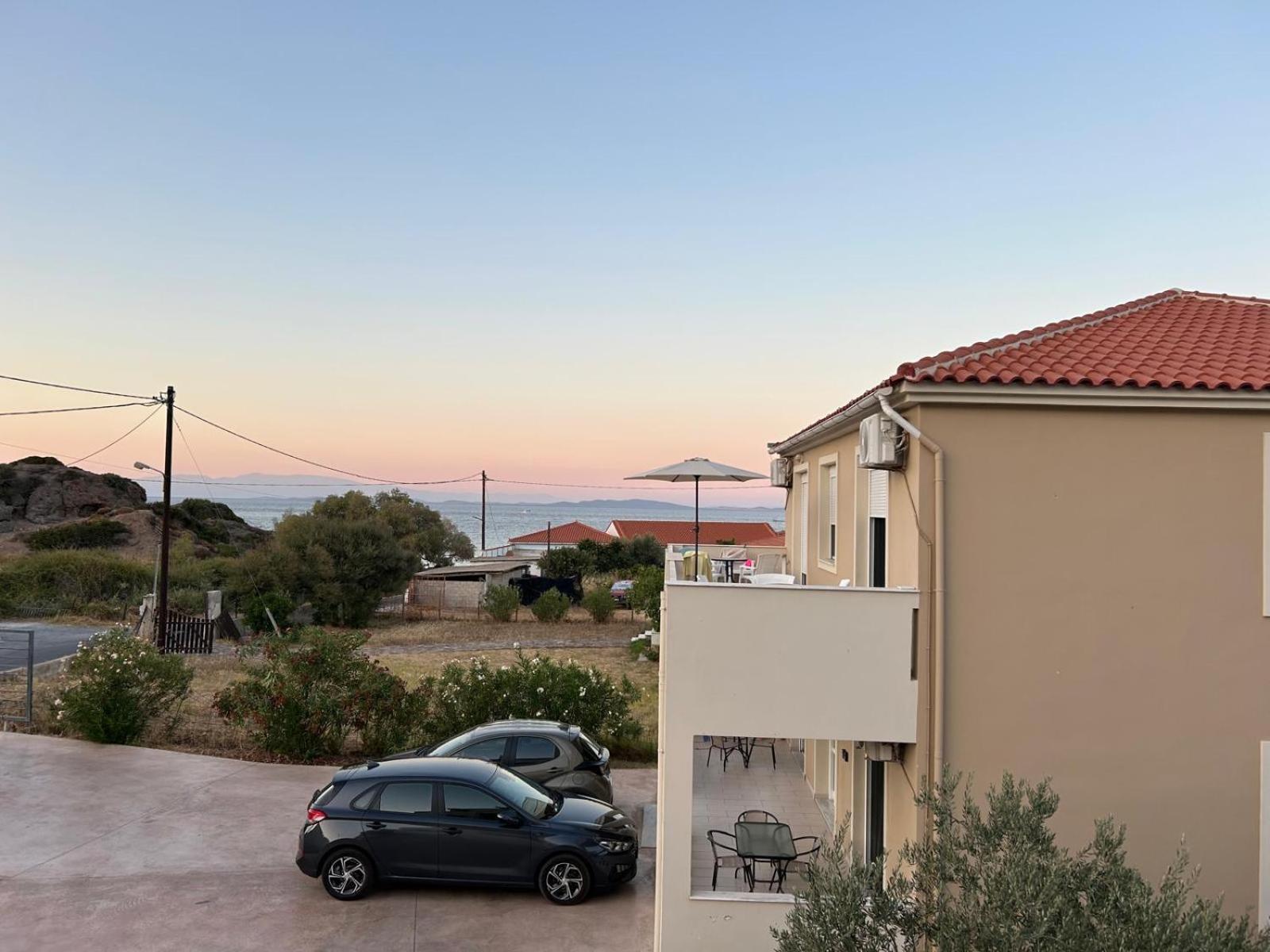 Fotis Apartments Skala Neon Kydonion Bagian luar foto