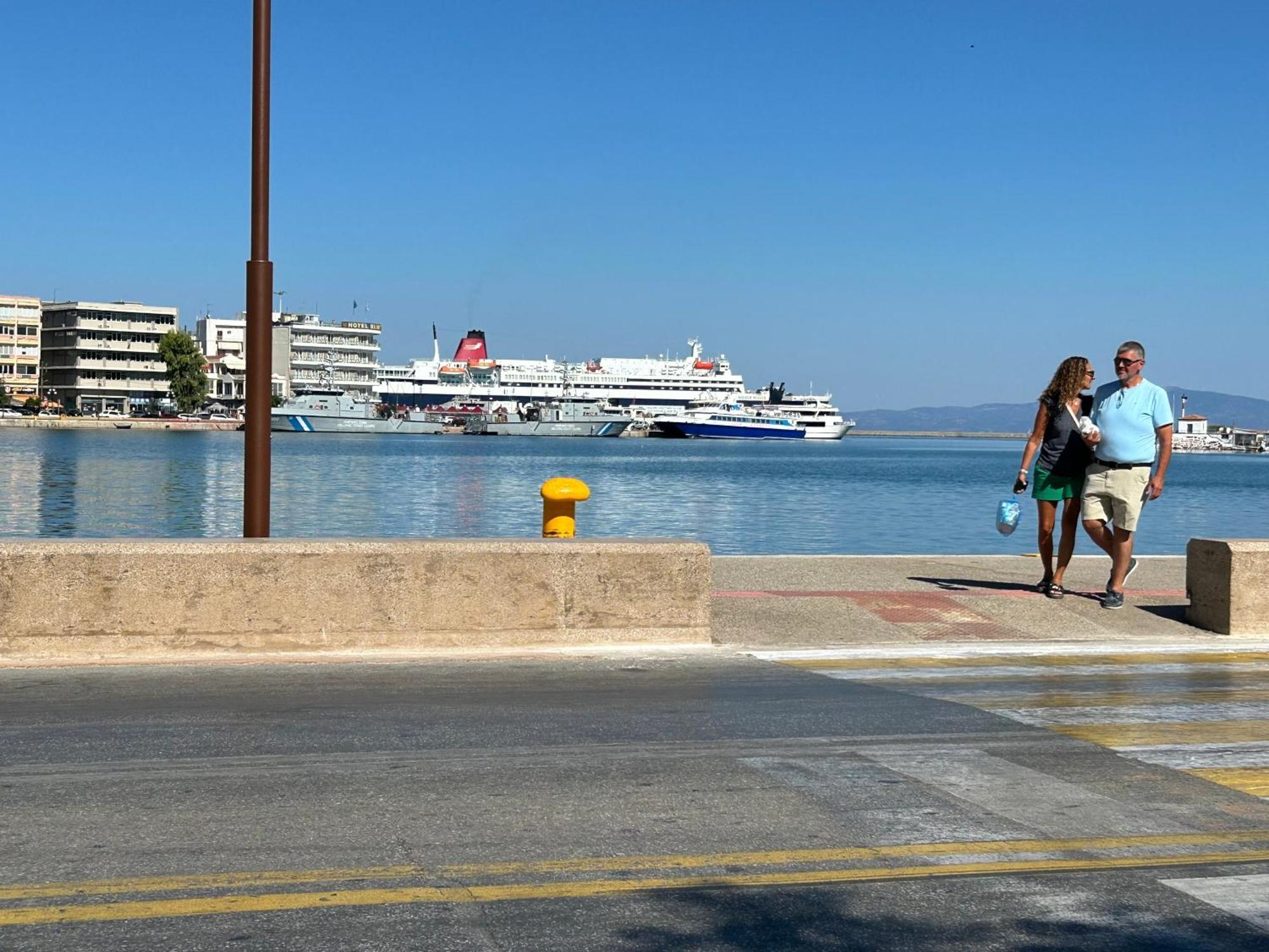 Fotis Apartments Skala Neon Kydonion Bagian luar foto