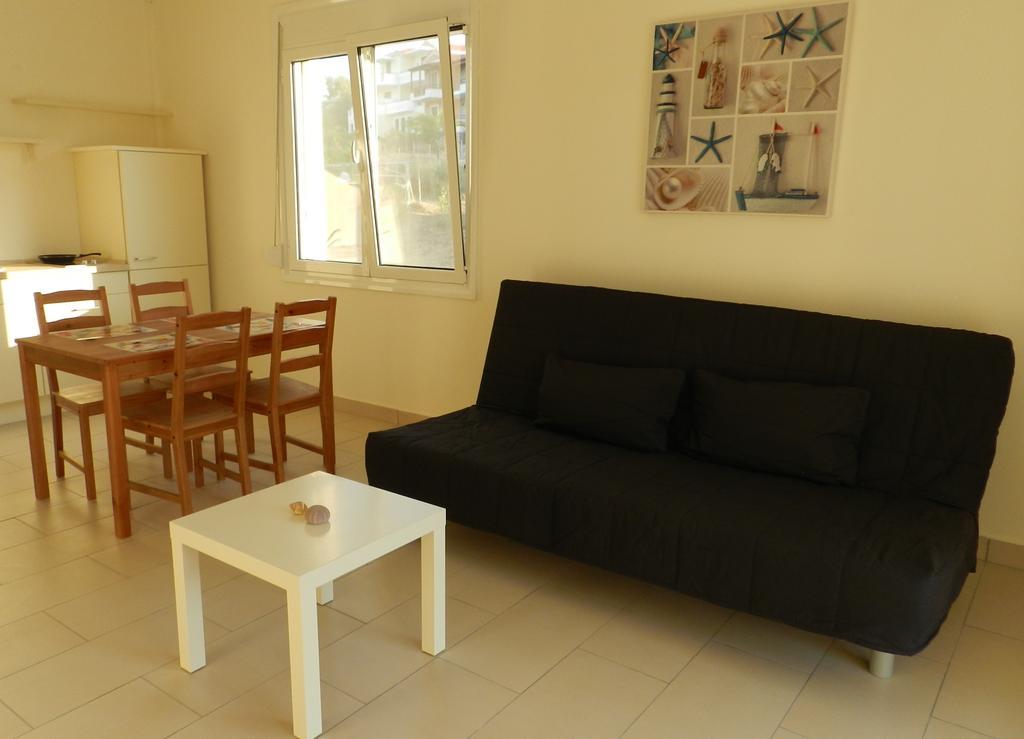 Fotis Apartments Skala Neon Kydonion Bagian luar foto