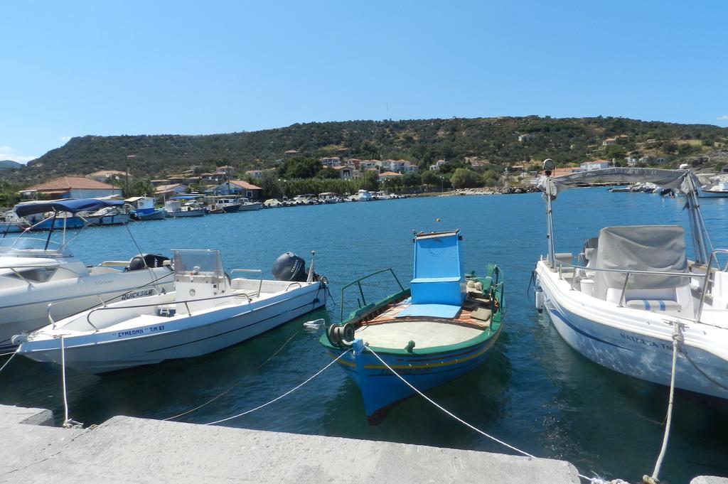 Fotis Apartments Skala Neon Kydonion Bagian luar foto